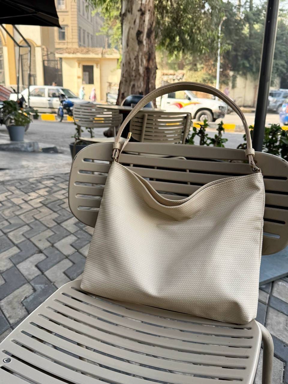 Woven Hobo Shoulder Bag - High Copy