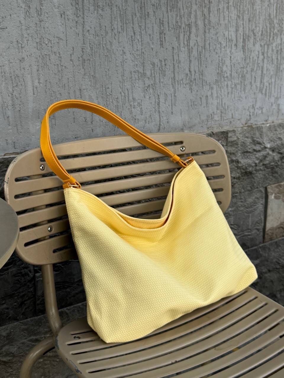 Woven Hobo Shoulder Bag - High Copy