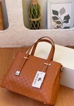 David Jones Embossed Tote Bag