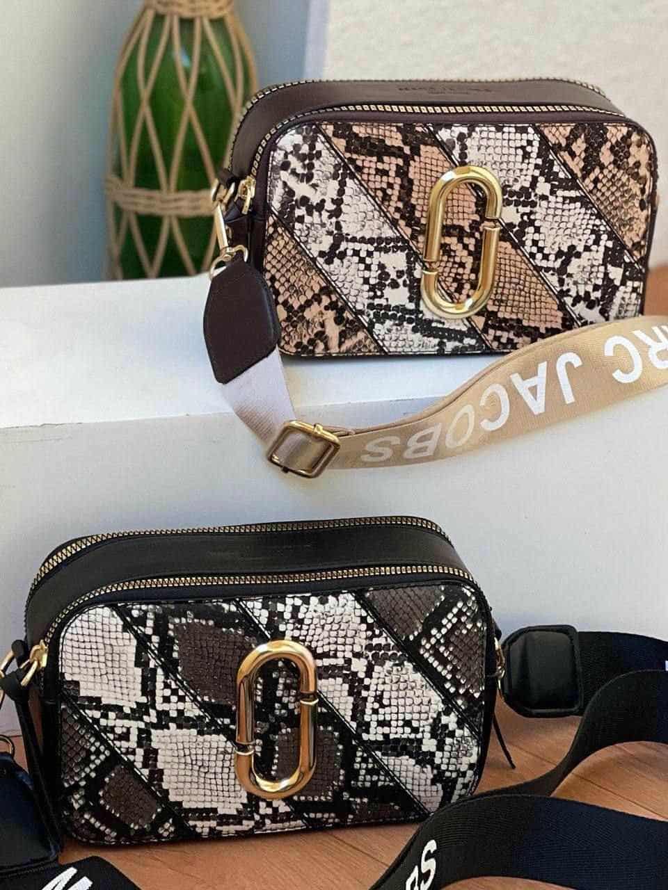 Marc Jacobs The Snapshot Camera Bag – Snake Print"