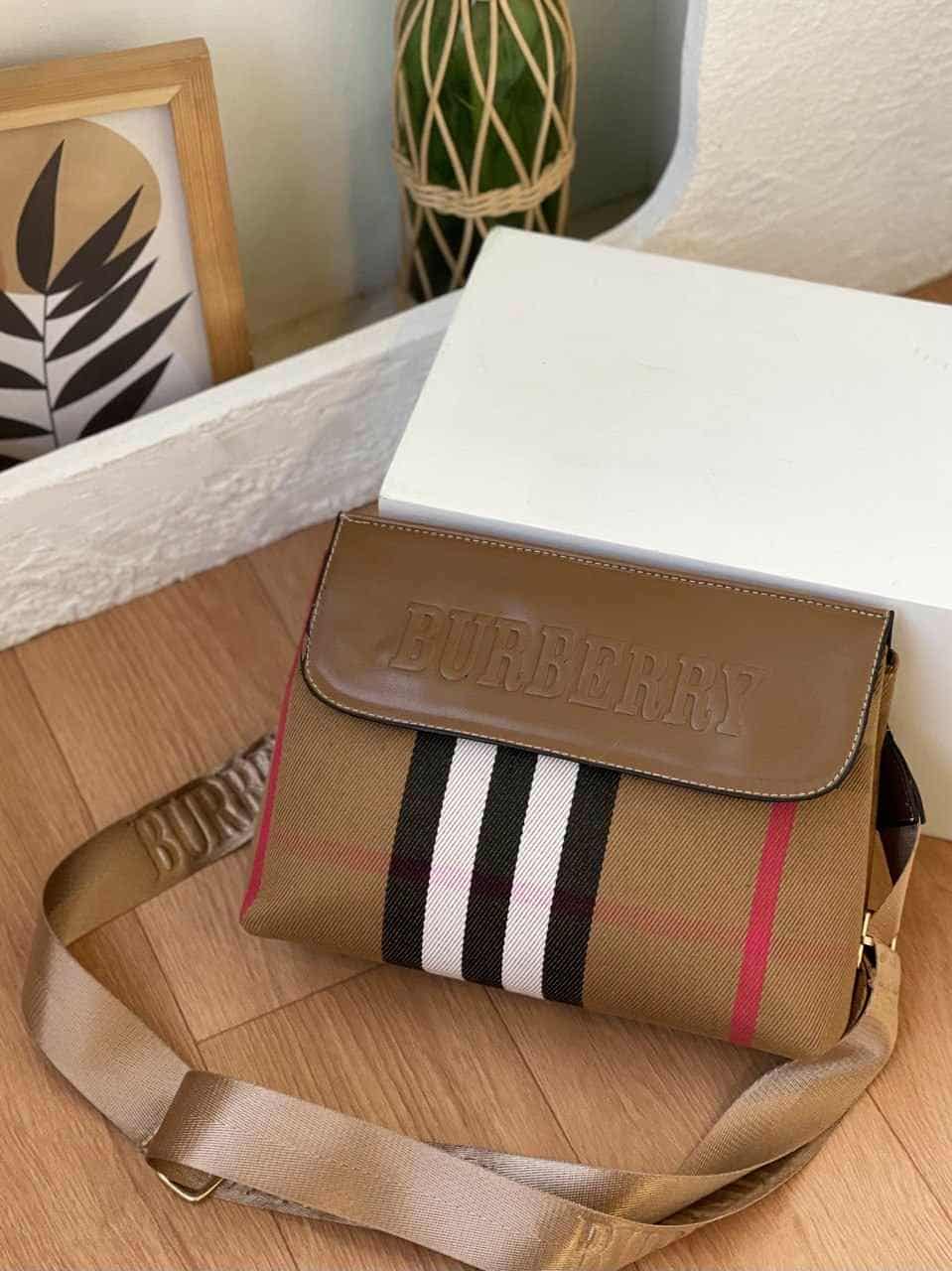 Burberry Check Crossbody Bag