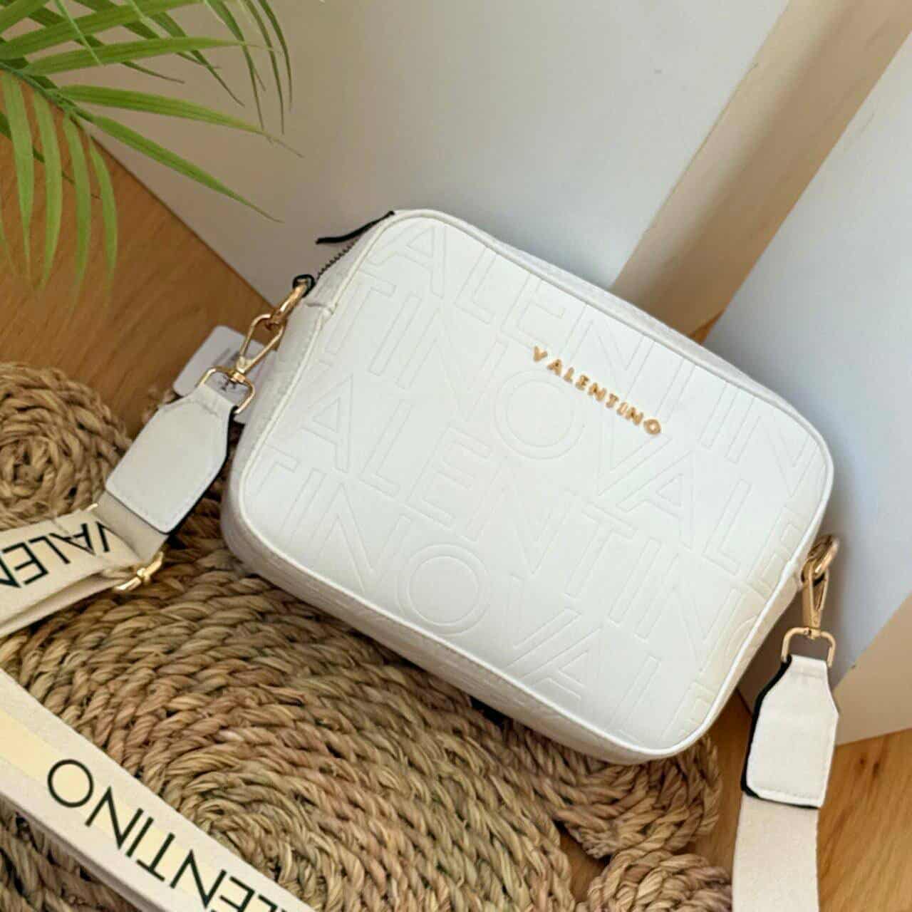 Valentino Crossbody Embossed Logo Bag