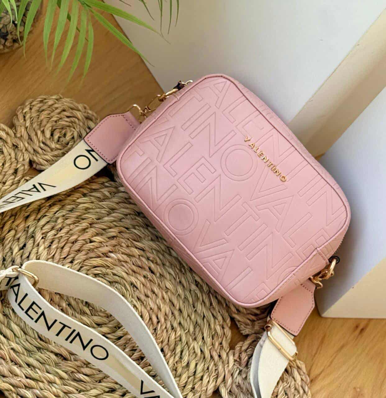 Valentino Crossbody Embossed Logo Bag