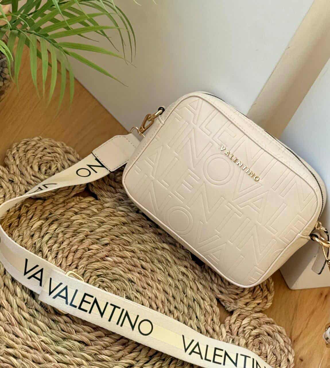 Valentino Crossbody Embossed Logo Bag