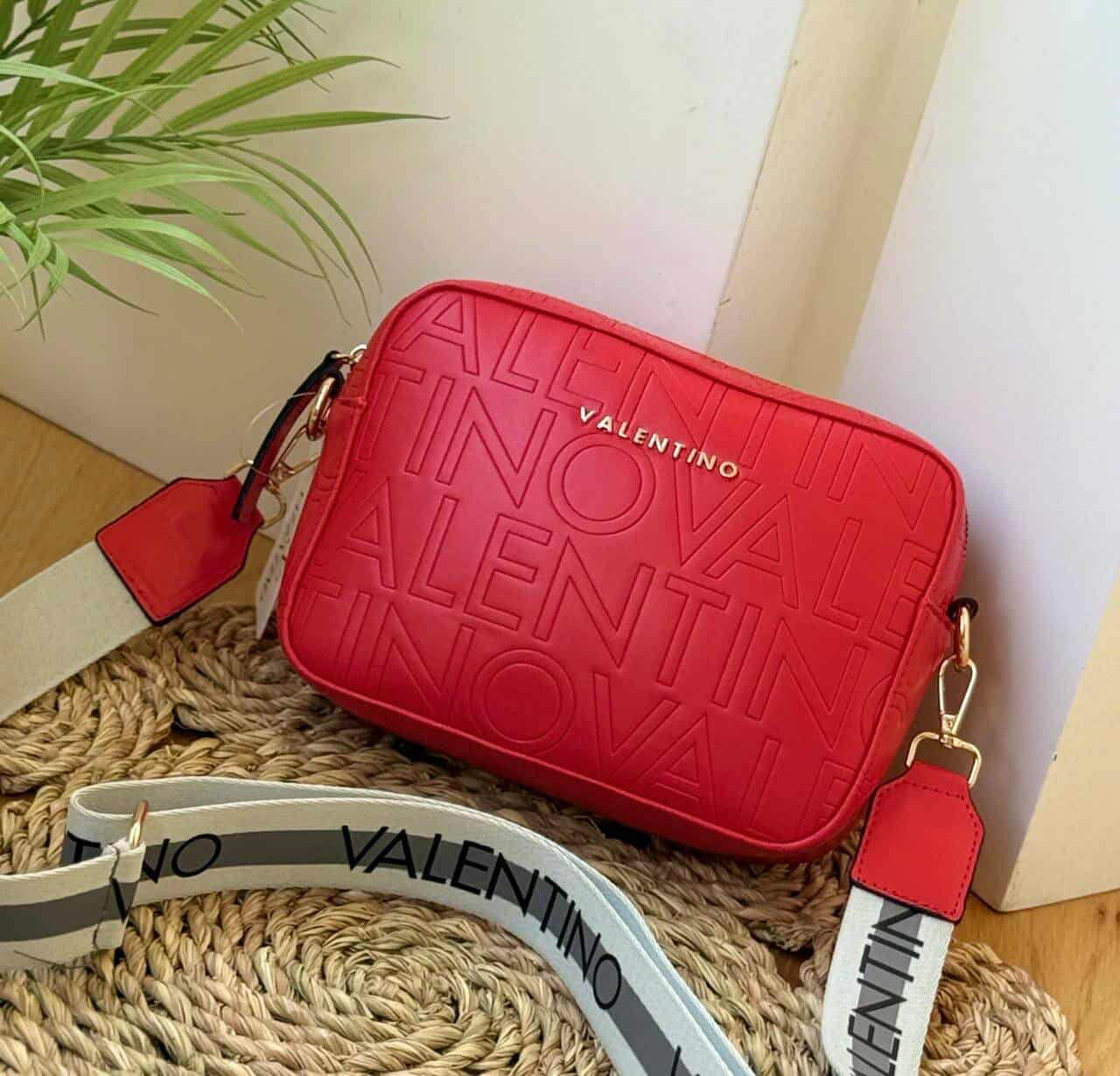 Valentino Crossbody Embossed Logo Bag