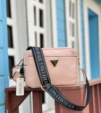GUESS Womens Meridian Camera Crossbody