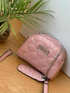 Guess Quilted Logo Crossbody