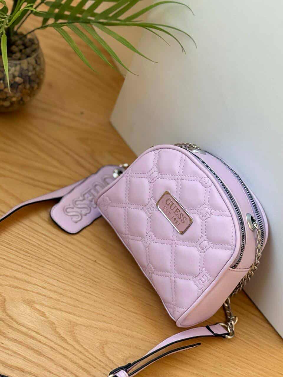 Guess Quilted Logo Crossbody