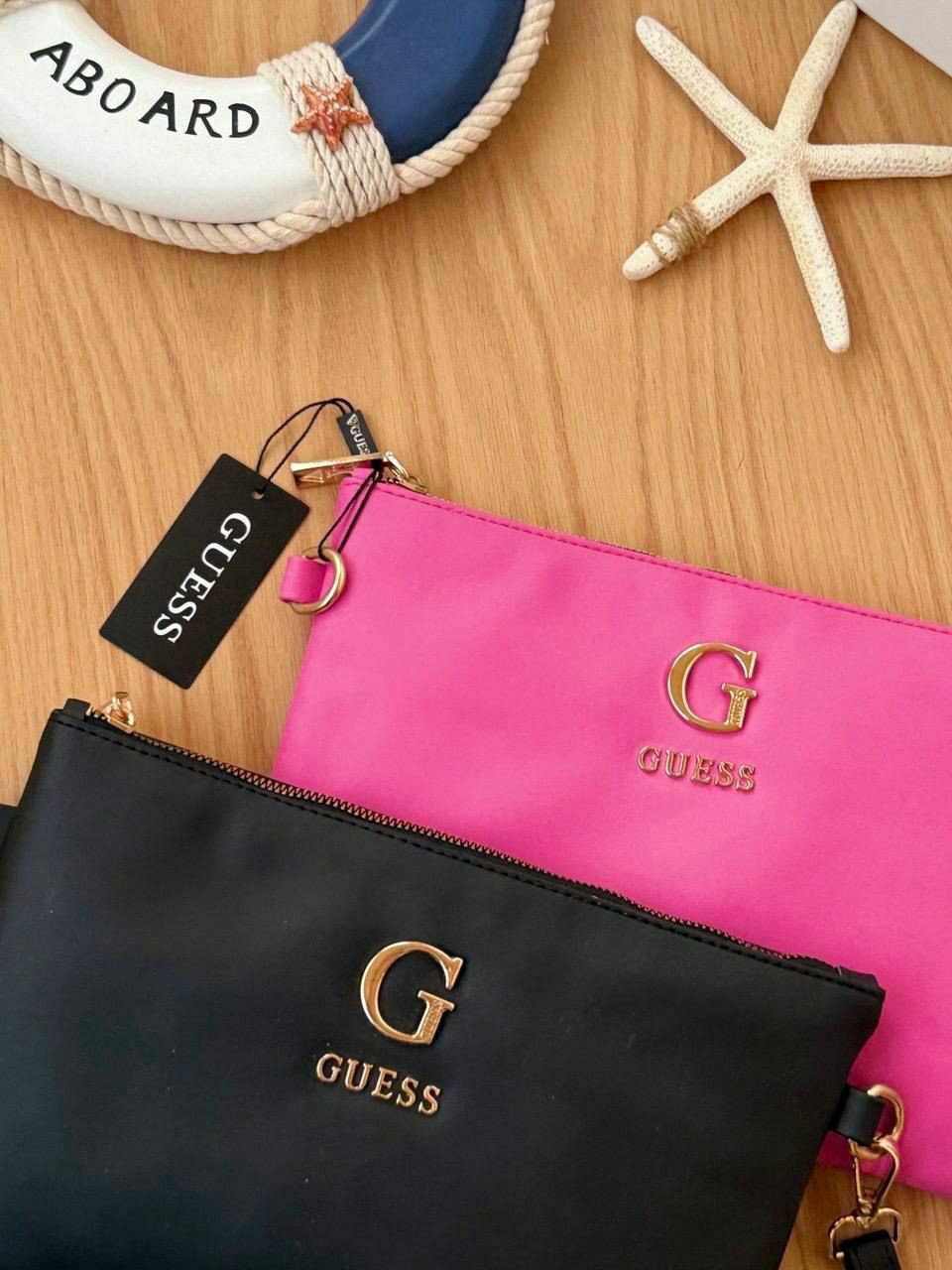 clutch hand bag guess