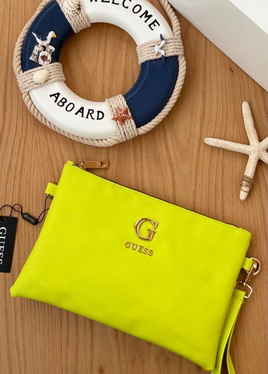 clutch hand bag guess
