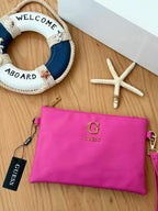 clutch hand bag guess