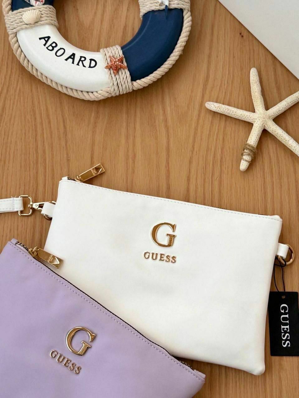clutch hand bag guess