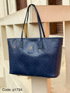 Embossed tote Bag -  Mirror