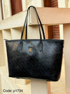 Embossed tote Bag -  Mirror