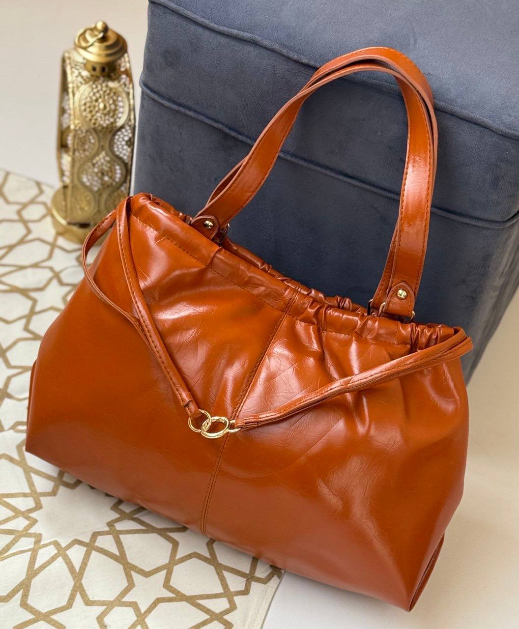 Ruched Shoulder Bag