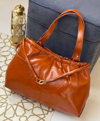 Ruched Shoulder Bag
