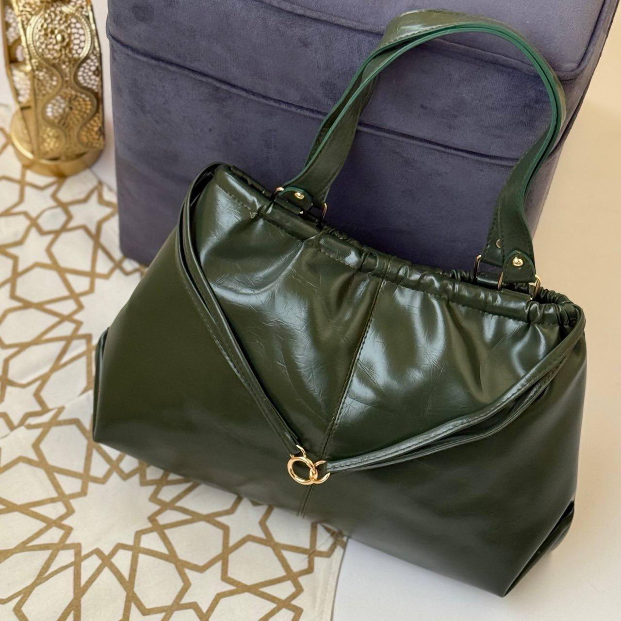 Ruched Shoulder Bag