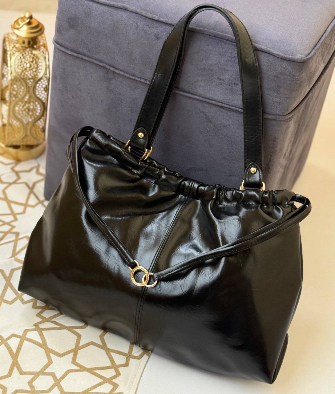 Ruched Shoulder Bag