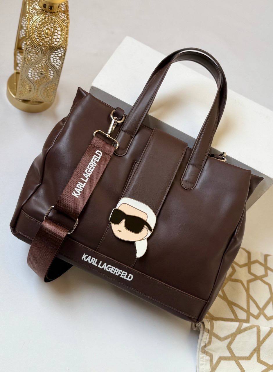 Karl Lagerfeld Ikonik Tote Bag – With Strap