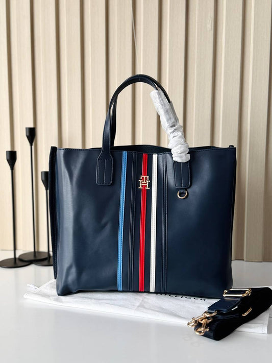 Tommy Hilfiger Signature Stripe Shoulder Bag - Original