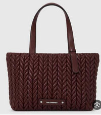 Karl Lagerfeld Quilted Shoulder Bag -  Mirror