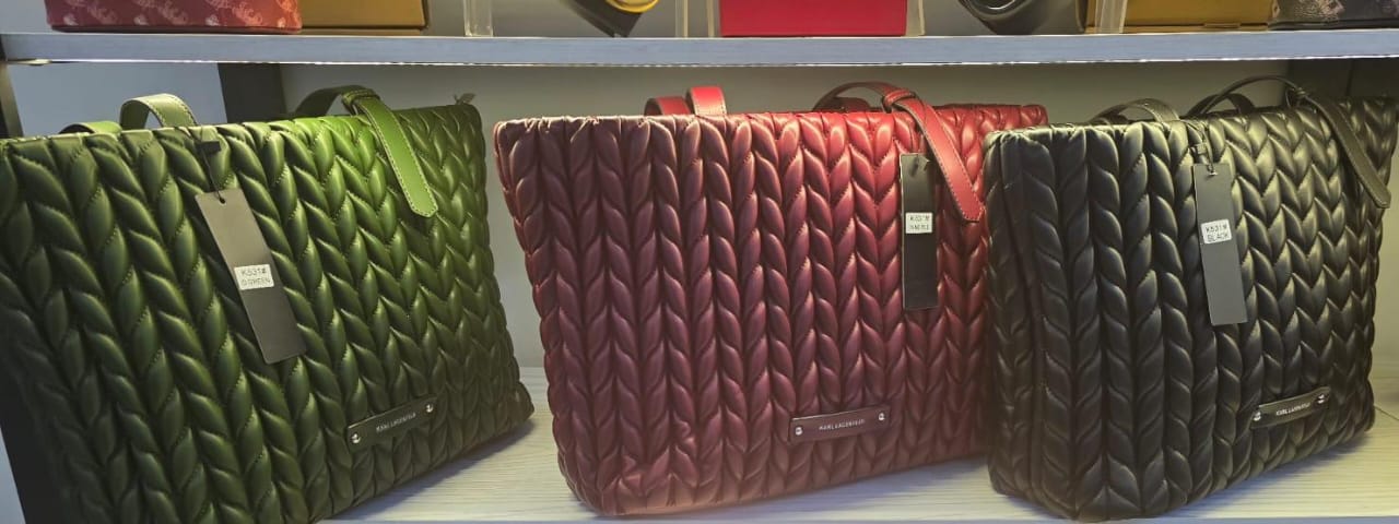 Karl Lagerfeld Quilted Shoulder Bag -  Mirror