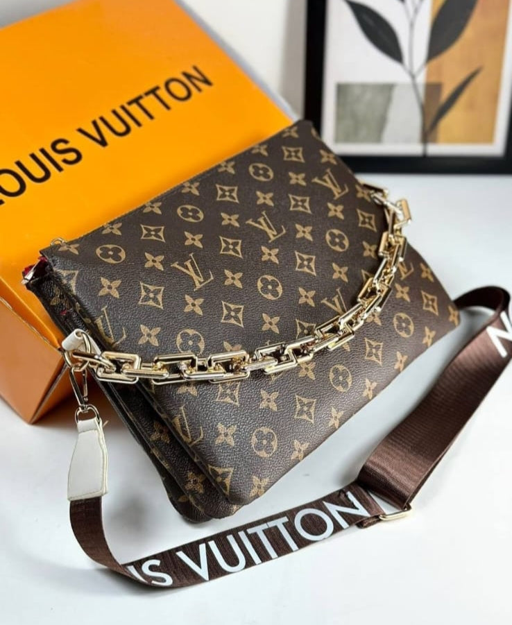 Louis Vuitton Monogram Chain Crossbody Bag