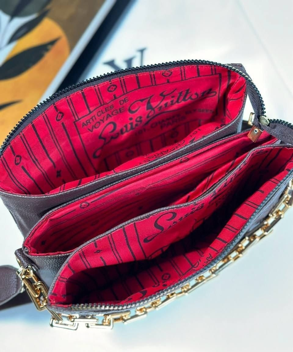 Louis Vuitton Monogram Chain Crossbody Bag