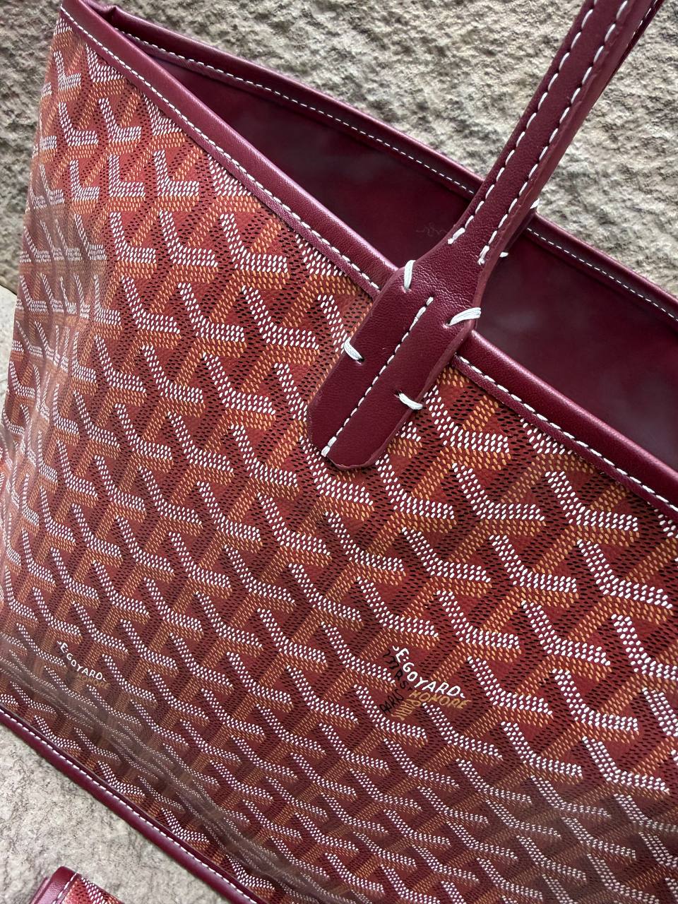 Monogram Shoulder Bag with Pouch - Mirror