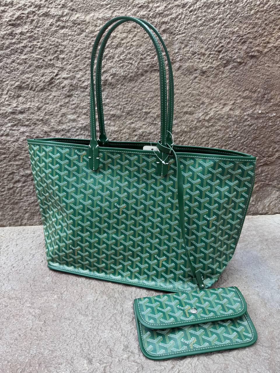 Monogram Shoulder Bag with Pouch - Mirror