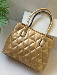Valentino Quilted Top Handle Bag
