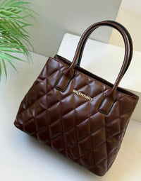 Valentino Quilted Top Handle Bag