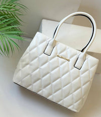 Valentino Quilted Top Handle Bag