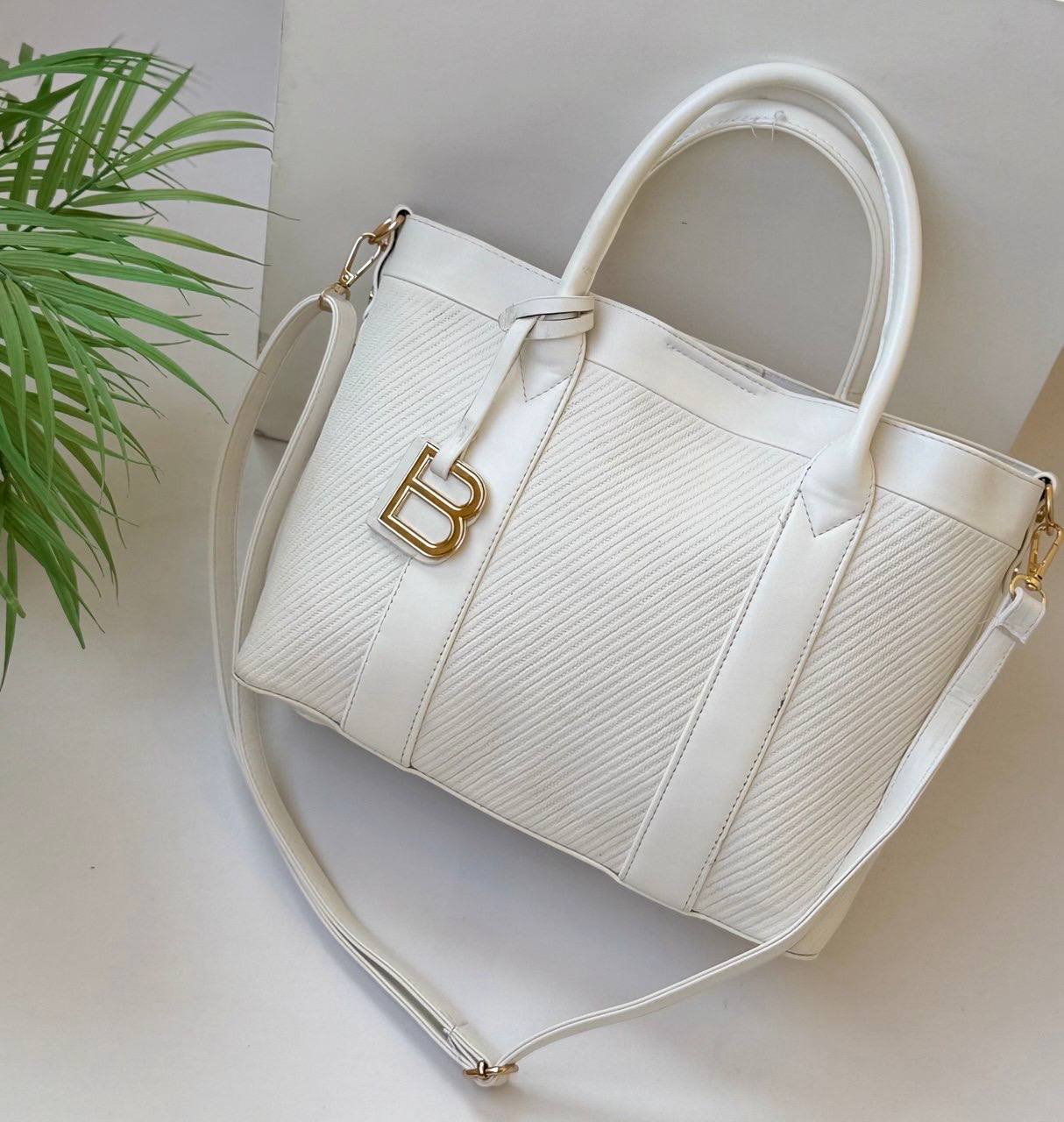 Balenciaga Style Canvas Tote Bag