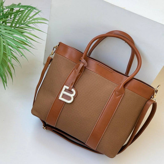 Balenciaga Style Canvas Tote Bag