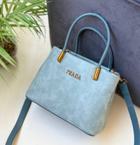 Prada Small Leather Tote Bag
