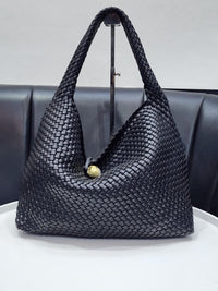 Woven Hobo Shoulder Bag - Mirror
