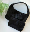 Bottega Veneta Medium Hop Bag in Intrecciato Leather - Mirror