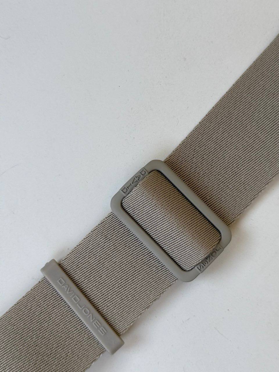David Jones Canvas Tote with Leather Trim - Original