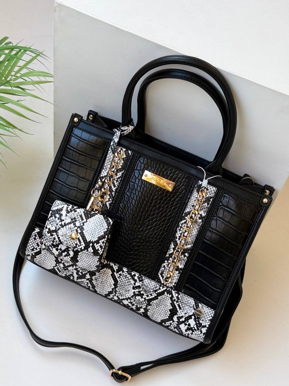 ALDO Structured Satchel Bag - Original