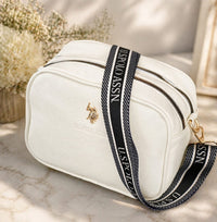 Polo Double Zip Shoulder Bag