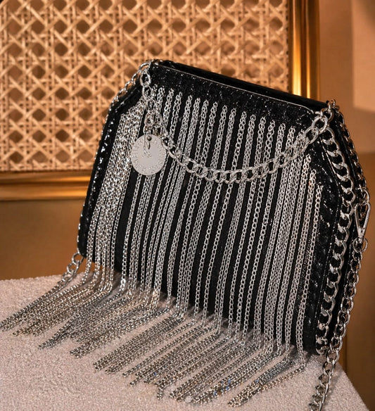 Stella McCartney Falabella Fringe Shoulder Bag