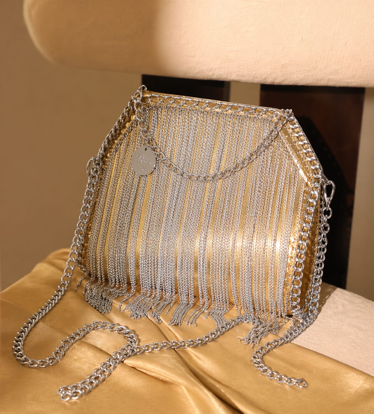 Stella McCartney Falabella Fringe Shoulder Bag