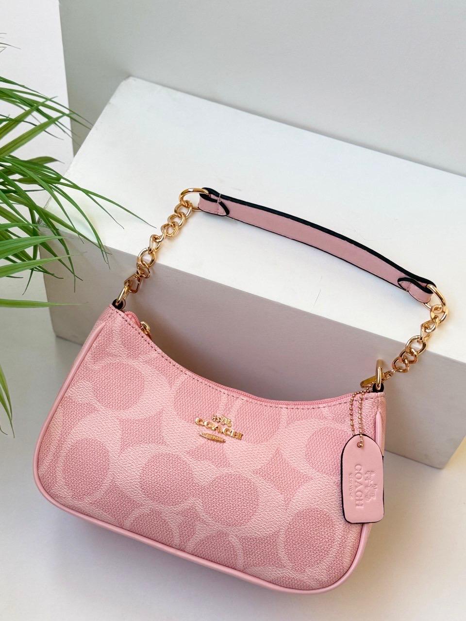 Coach Denim Mini Shoulder Bag