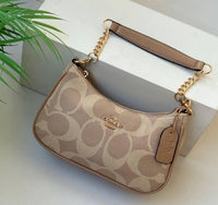 Coach Denim Mini Shoulder Bag