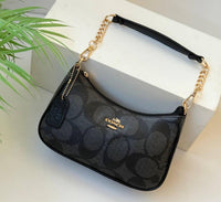 Coach Denim Mini Shoulder Bag