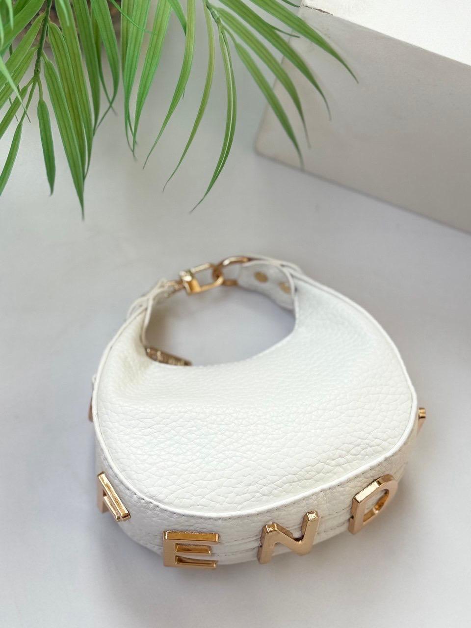 Fendi Style Mini Crescent Cross Bag