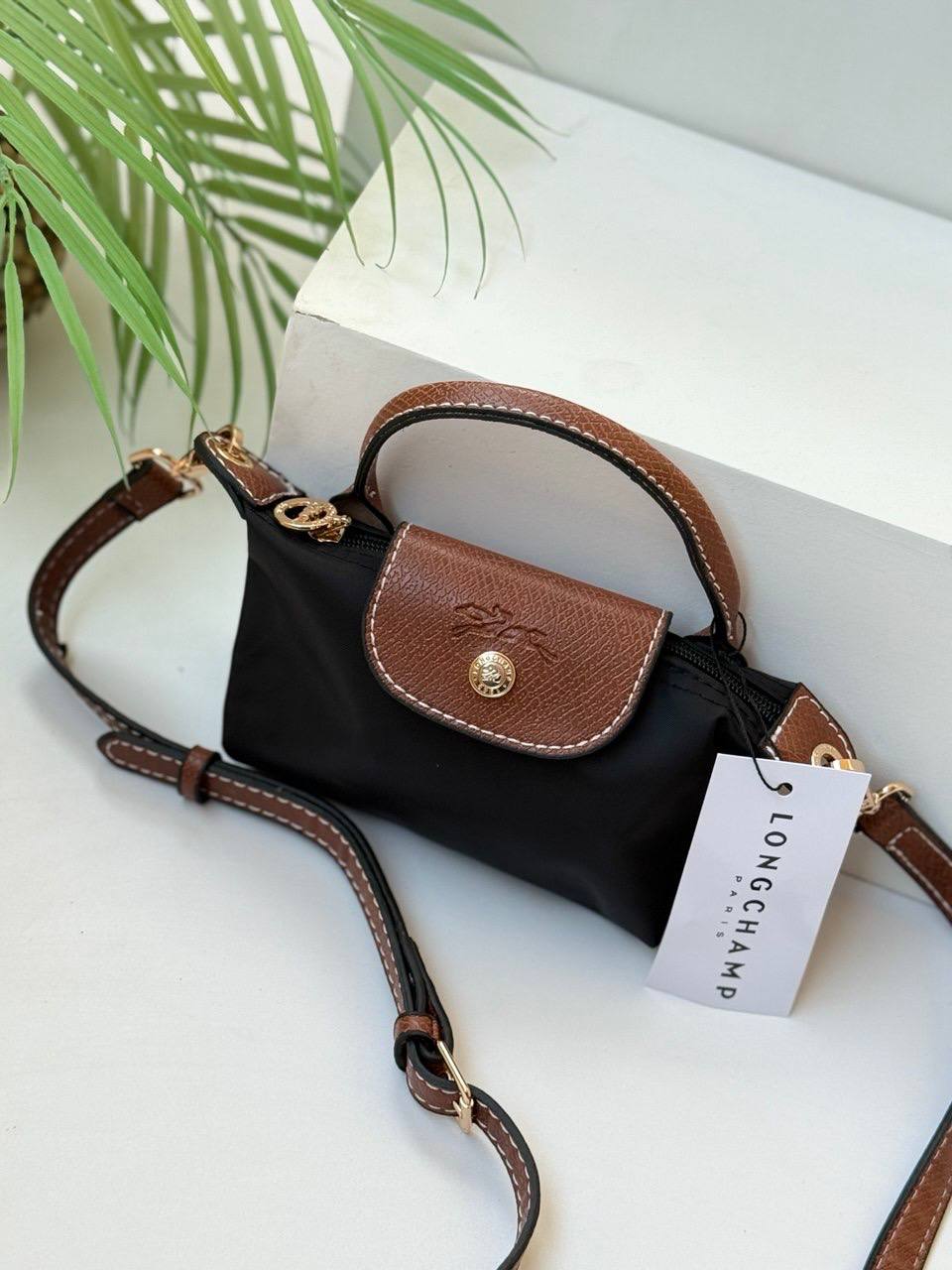 Longchamp Small Mirror Mini Tote Bag - High Copy