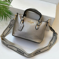 Coach Mini Rowan Satchel in Pebble Leather