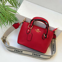 Coach Mini Rowan Satchel in Pebble Leather